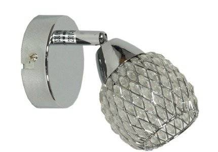 LAMPA ŚCIENNA KINKIET CANDELLUX CLEAR 91-06868  G9 TRANSPARENTNY