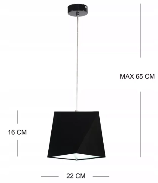 Lampa dziecięca pojedyncza Diament Mały1,  kolory do wyboru
