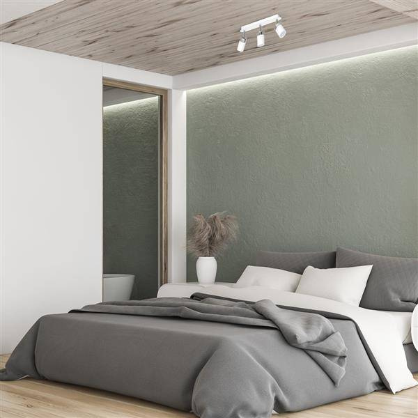 Lampa sufitowa nowoczesna reflektorek spot JOKER III biały szer. 45cm