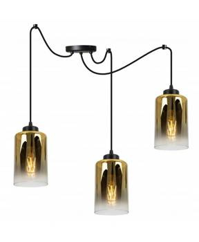 Nowoczesna Lampa Loft ze Szklanymi Kloszami w Typie Pająk Spider Hella 3