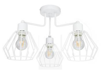 LOFTON 3 KOSZYKI DIAMENTY BIAŁY