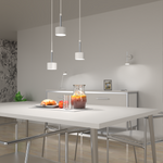 Lampa wisząca ARENA, MLP7780, biały/srebrny, 3x11W GX53