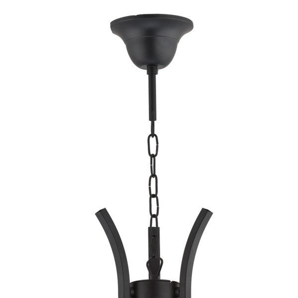 Nowoczesna lampa sufitowa BARNI III czarny śr. 53cm