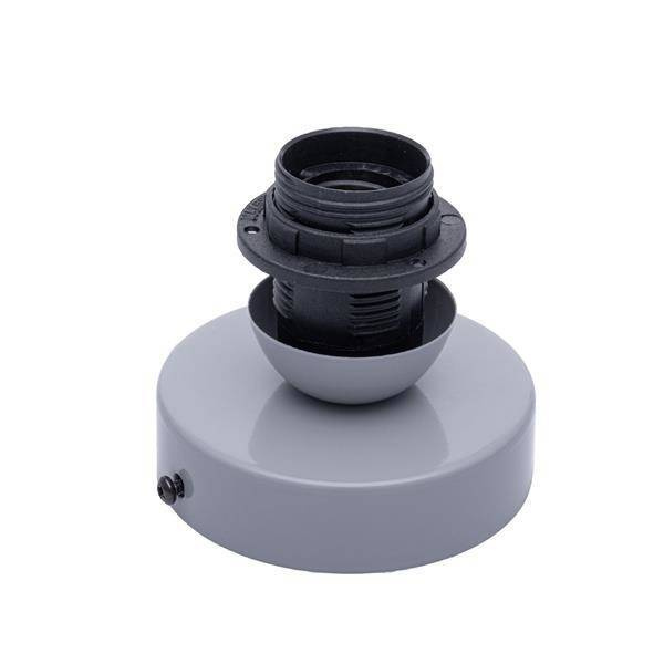Lampa sufitowa dziecięca MIŚ szary śr. 37cm