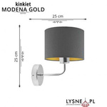 Kinkiet MODENA GOLD