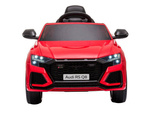Samochód na akumulator Audi RS Q8 czerwony