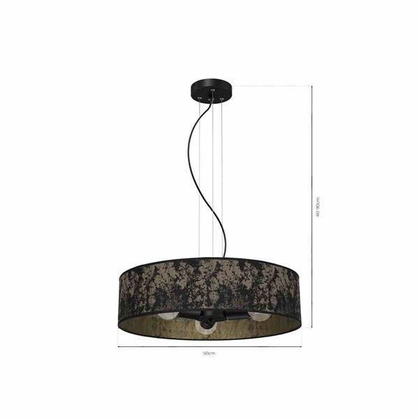 Lampa Wisząca SATINO GOLD 3xE27