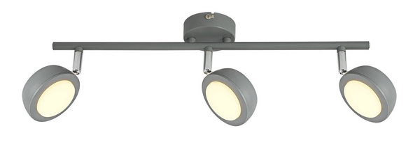 Lampa ścienna  Candellux mild 93-66541 listwa led szary 3000K