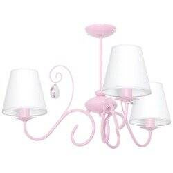 Lampa sufitowa do pokoju dziewczynki różowa SARA PINK 3xE14 MLP1051