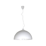Wisząca HEMISPHERE white L 50cm biała