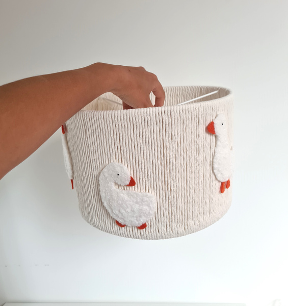 Lampa sufitowa do pokoju dziecka w stylu Boho Gąski 1xE27 Led 