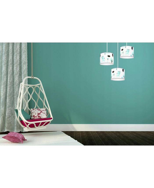 Lampa wisząca do pokoju dziecka 3-punktowa Bambi 3xE27 Led