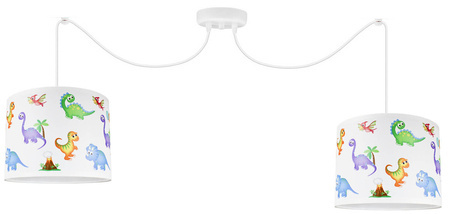 Lampa do pokoju dziecięcego z dinozaurami