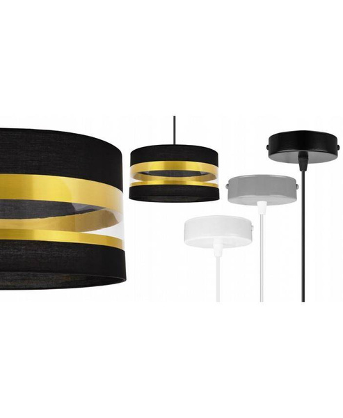 Nowoczesna Wisząca Lampa z Abażurem Regulowana