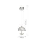 LAMPA WISZĄCA VENUS 1x5W LED