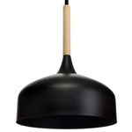 Nowoczesna lampa wisząca TAYLOR BLACK 1xE27 60W MLP6218