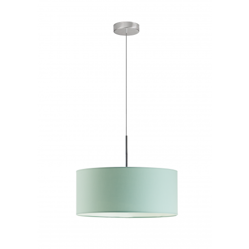 Lampa wisząca do pokoju dziewczynki różowa Tęczowy Cylinder 40 cm 2xE27