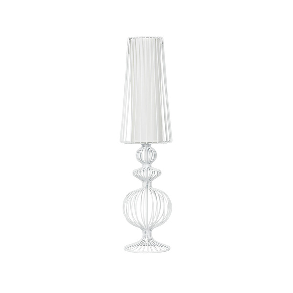 Druciana lampa AVEIRO White wys.78cm
