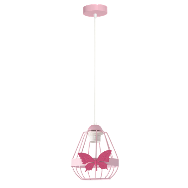 Lampa wisząca KAGO PINK 1XE27 MLP4927