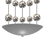 Oprawa ścienna PERLA SILVER LED