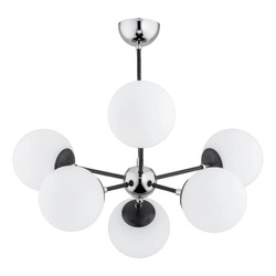 Lampa sufitowa ALFA SANDY CHROM 6xE14 63cm | 63100