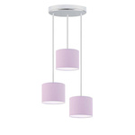 Lampa wisząca dla dziewczynki jasny fiolet Pueblo