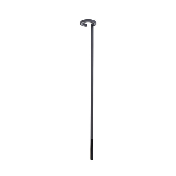 Słupek latarnia ogrodowa POLE LED grafitowy 220cm