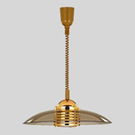 Nowoczesny lampa sufitowa ASTRA I miedź śr. 48cm