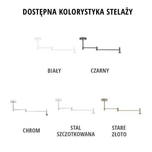 Nowoczesny plafon HARBIN GOLD
