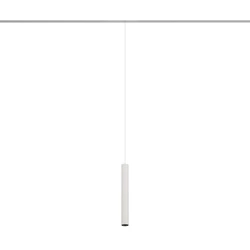 Lampa wisząca ROLLER LED 9W 4000K 680lm wys.150cm szer.4cm | Biały 11641