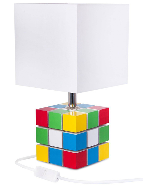 Lampka dziecięca stołowa kolorowa Rubi