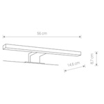 Kinkiet na lustro Mirror LED 56cm