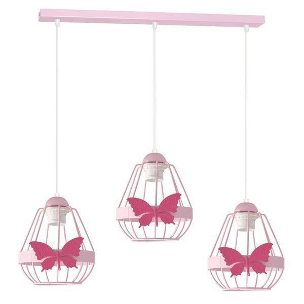 Lampa wisząca KAGO PINK 3XE27 MLP4928