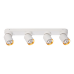 Lampa Sufitowa Andy 4xGU10 Biały + Złoty