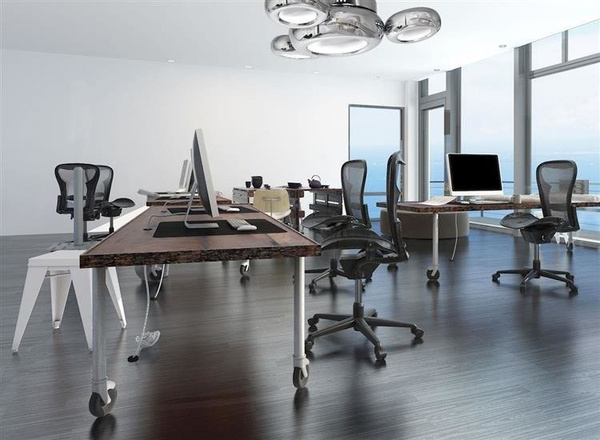 Lampa sufitowa chrom LED SPACE 55cm 