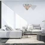 Żyrandol glamour SELENA CHROME ML5987