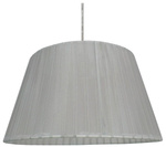 Lampa wisząca srebrna na lince Tiziano 31-27085