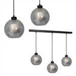 Nowoczesna lampa wisząca listwa SOFIA SMOKED MLP65800