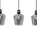 Lampa wisząca listwa RICHMOND BLACK / GOLD MLP6539