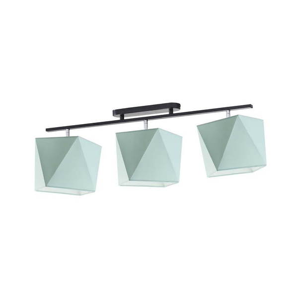 Lampa sufitowa do pokoju dziewczynki różowa Pastelowy Diamencik