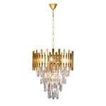 Żyrandol glamour ASPEN II GOLD ML6000