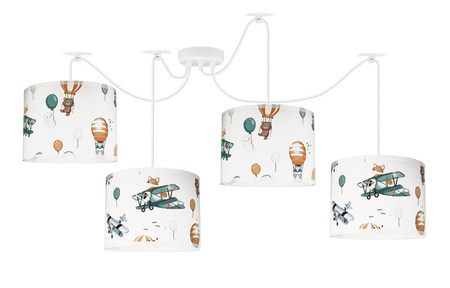 Lampa do pokoju dziecięcego z motywem samolotu 4