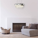 Lampa wisząca żyrandol glamour LORD II CHROME ML5731