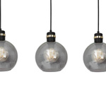 Lampa wisząca listwa OMEGA BLACK / GOLD MLP6531