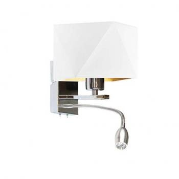 Kinkiet z diamentowym abażurem MESSA GOLD