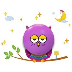 Lampa nocna dziecięca SOWA OWL 3xAAA