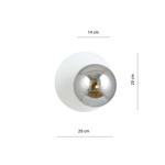 OSLO K1 WHITE/GRAFIT