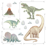 Naklejki na ścianę Dinozaury 1