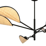 VENE 6 BLACK/RATTAN