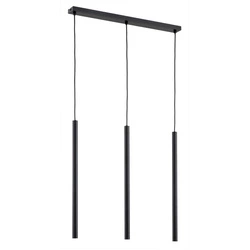 Lampa wisząca ALFA COLLET CZARNA 3xG9 LED 60cm | 62300